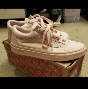 Pastel Pink Vans Old Skool